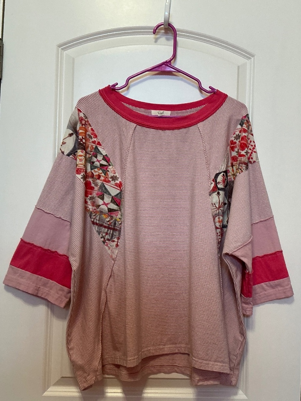 Easel Patchwork Top L